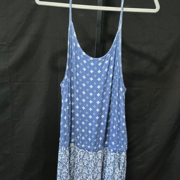 Matilda Jane Clothing Open Road Romper Blue White Floral Print Size 8 NWT - Picture 2 of 10